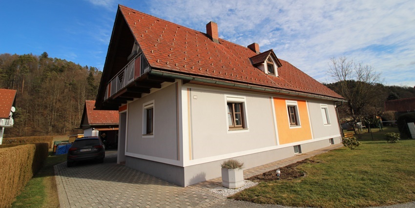 Sonnig und ruhig gelegenes, gepflegtes Wohnhaus mit ca. 135 m2 und 1007 m2 Grundfläche in 8454 Arnfels zu verkaufen